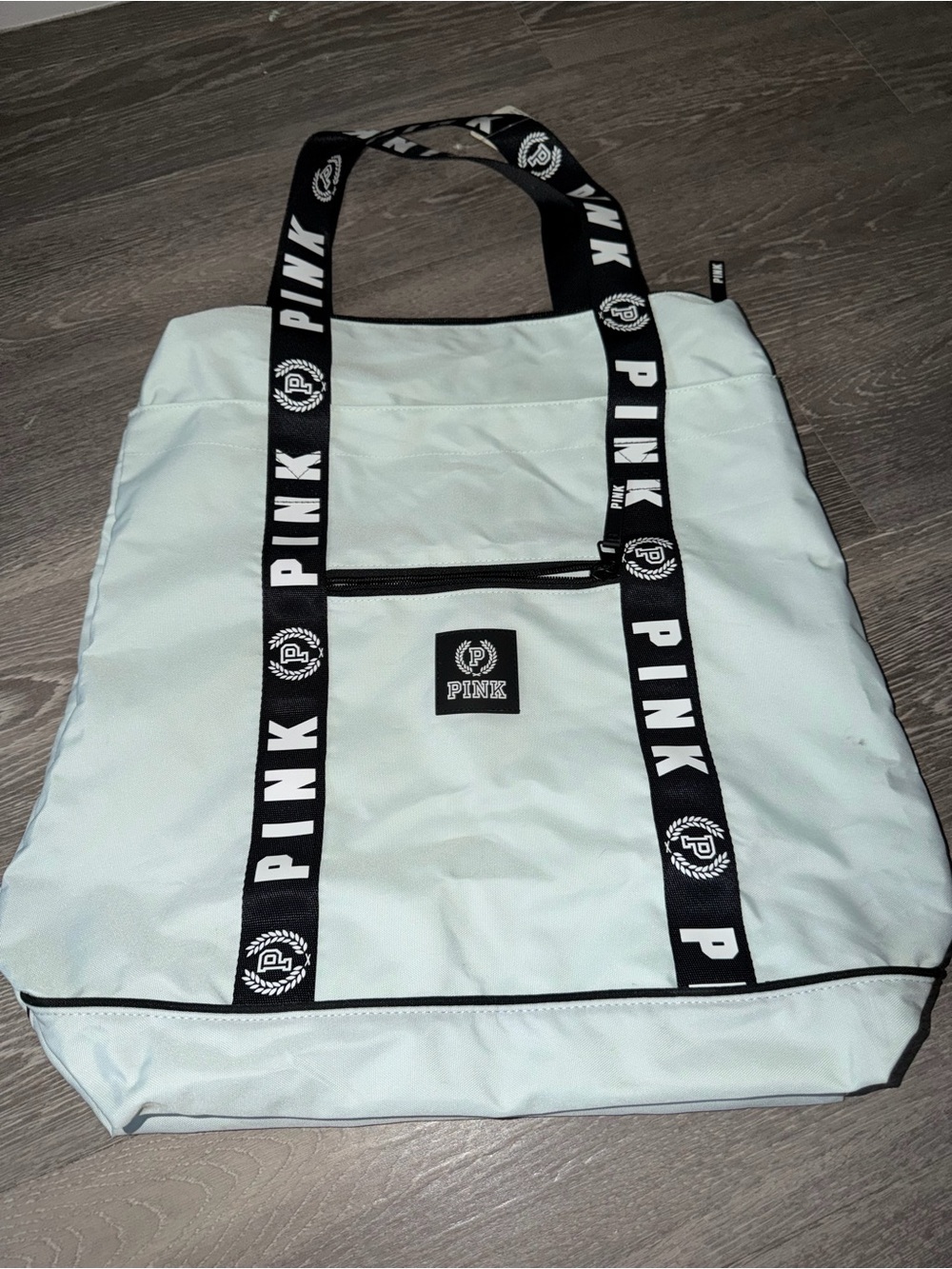 PINK Baby Blue Bag